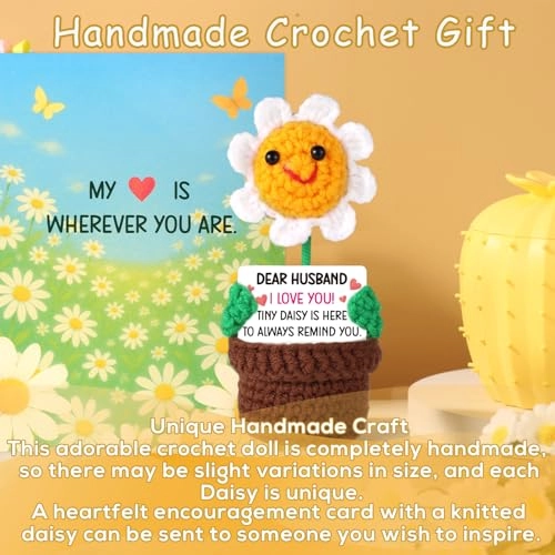 Positive Daisy Crochet - 3 piece(s)