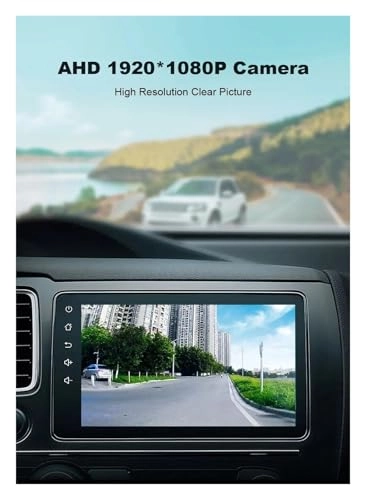 Intelligent Dynamic Trajectory Car Rear View Camera - Night Vision Wire 4K AHD 1080P