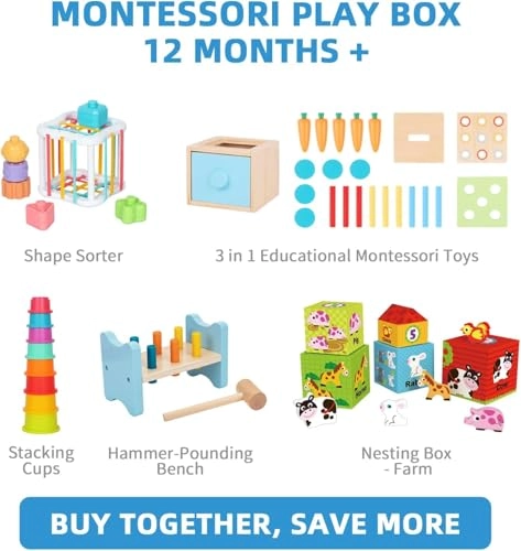 Babbler Playset - 12 months - 3 years 52 pieces