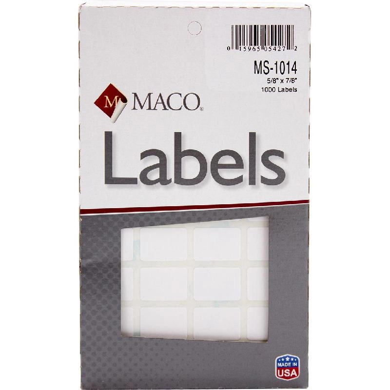 MACO Multipurpose Labels - 5000 Labels/Pack 101.6 mm X 43.20 mm