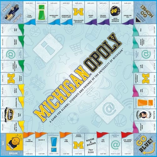 Michigan-Opoly: University of Michigan Themed