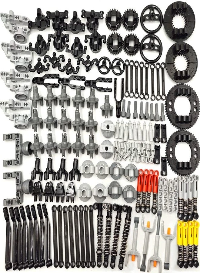 Technical Parts Beams Axles Connectors Bricks Sets - Technic Car STEM