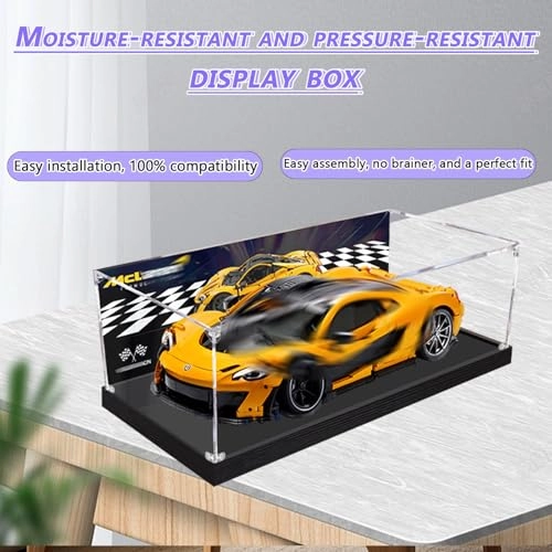 Acrylic Display Case - Compatible with Lego 62 x 30 x 20 cm