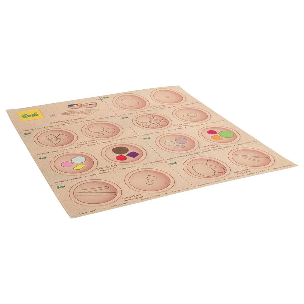Sort And Companre Educational Game - Suitable for 4 years & above 21 pieces