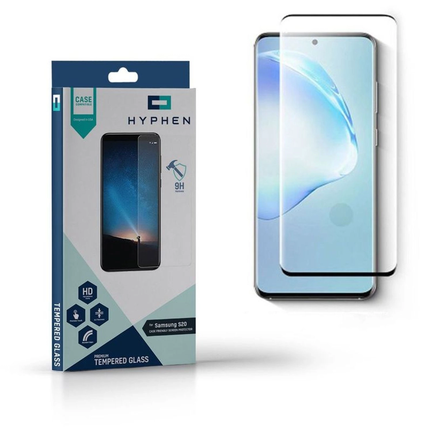 Tempered Glass Screen Protector for Samsung Galaxy S20