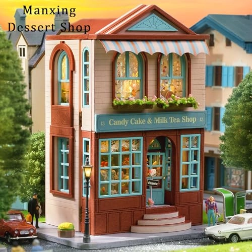 Dollhouse Miniature DIY House Kit - Creative Room 1:100