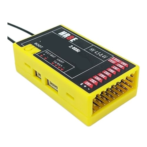 9 Channel Receiver - 2.4G Fixed Wing Red