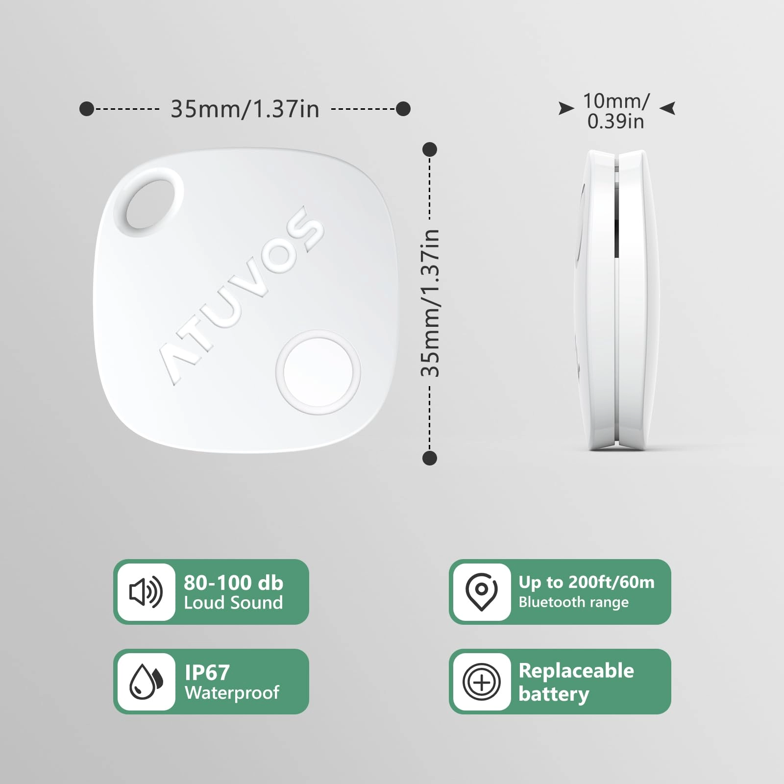 Air Tracker Tags - 4 Pack