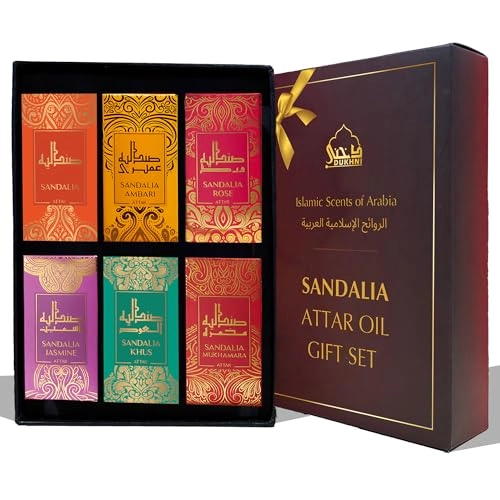Sandalia - Eau de Parfum 6ml + Sandal Mukhamara + Sandal Rose + Sandal Ambari + Sandal Khus + Sandal Jasmine