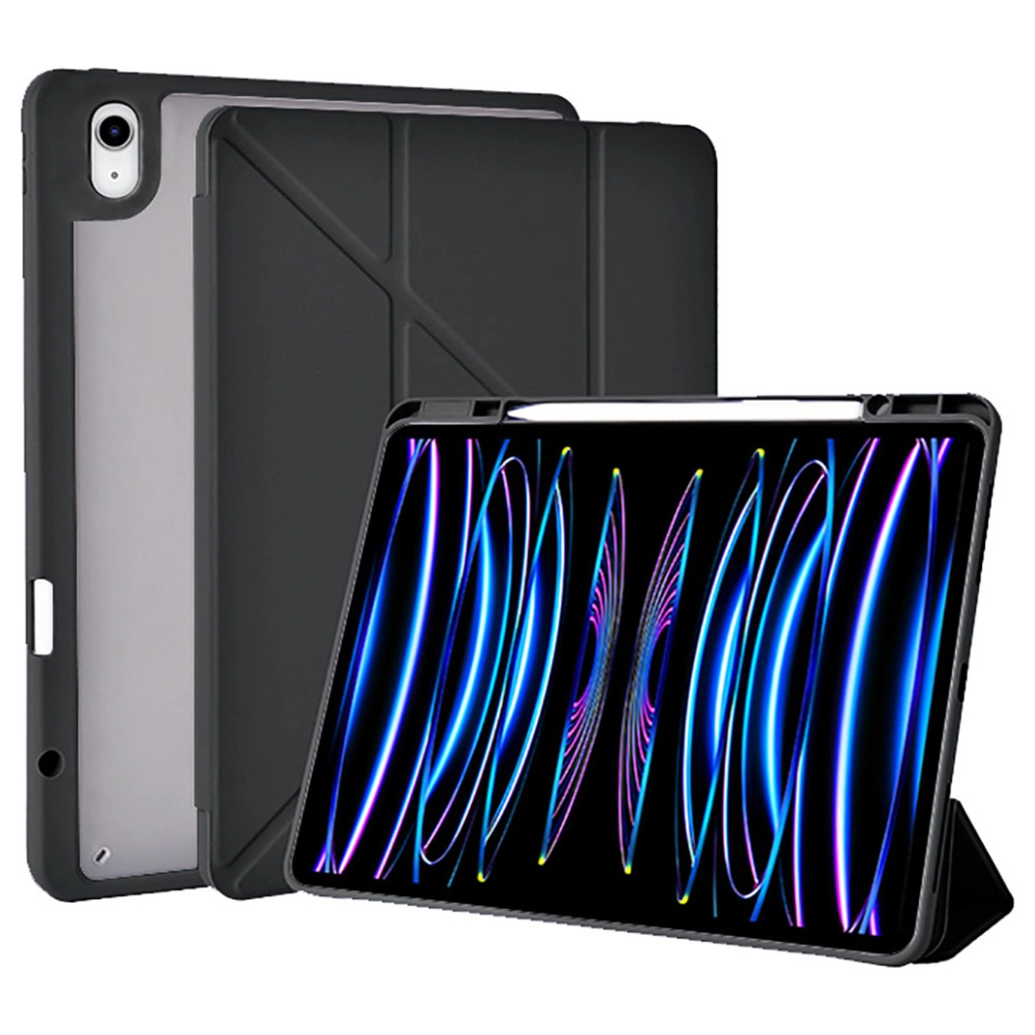 Flip Case with Pen Slot and Adjustable Stand for iPad 10.9-inch