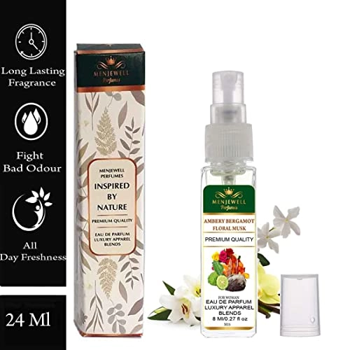 Ambery Basil Floral Musk Eau de Parfum - 8ml Pack
