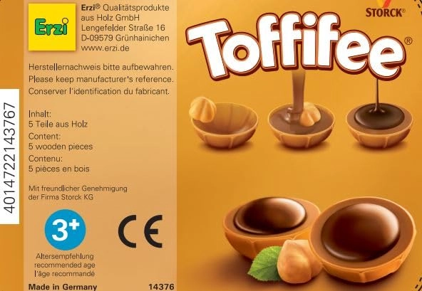 Toffifee Toy in a Tin - 3 years and up 1 pieces