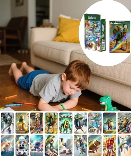 Brainrot Cards - 60PCS 2 Boxes Set