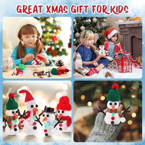 Build a Snowman Craft kit - 4 Pack