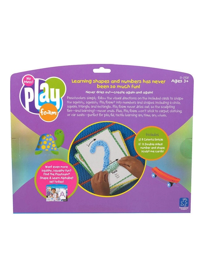 Playfoam Shape & Learn Numbers - 3+ Years