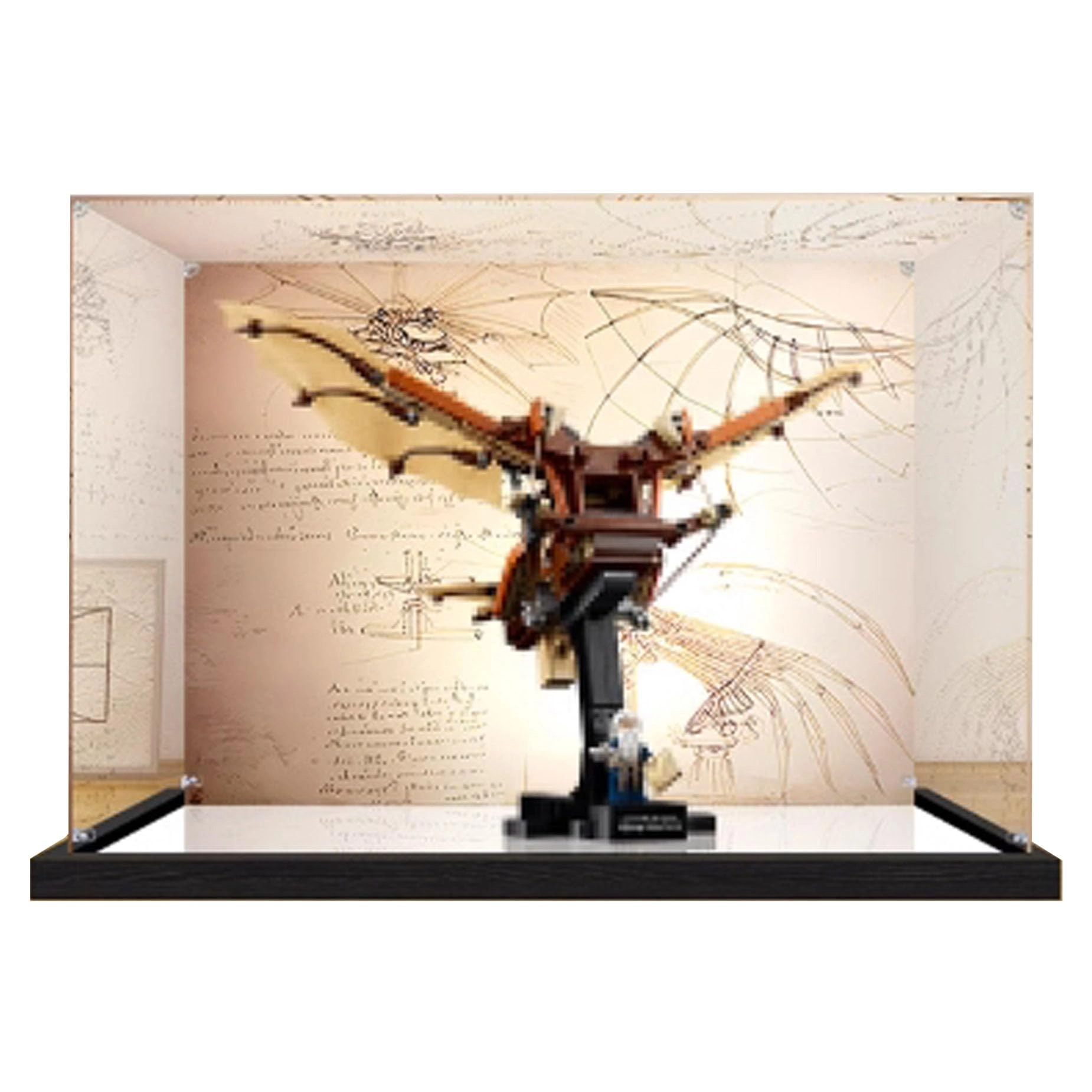 PHOVKFR Display Case for LEGO 10363 Flying Machine - Acrylic