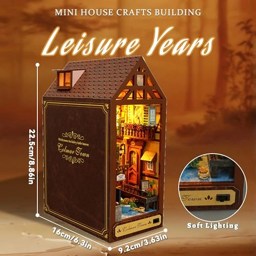 Book Nook Miniature Kit - Leisure Years