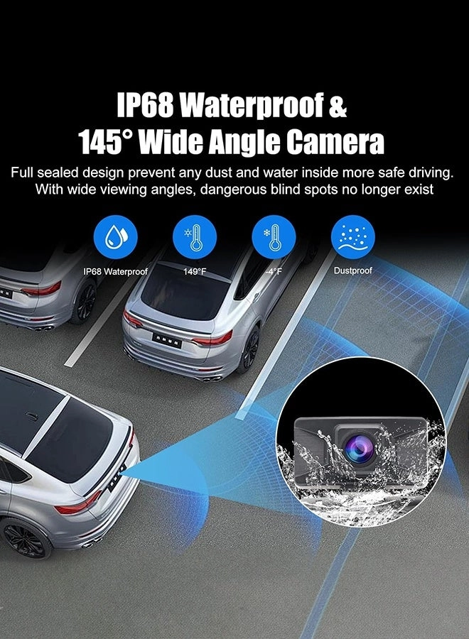 Backup Camera System - Night Vision Wireless 1080P