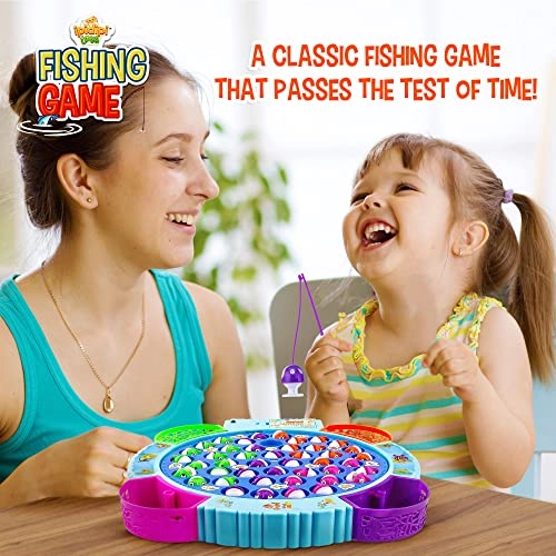 Fishing Game Play Set - Age 3 and Up 45 pieces