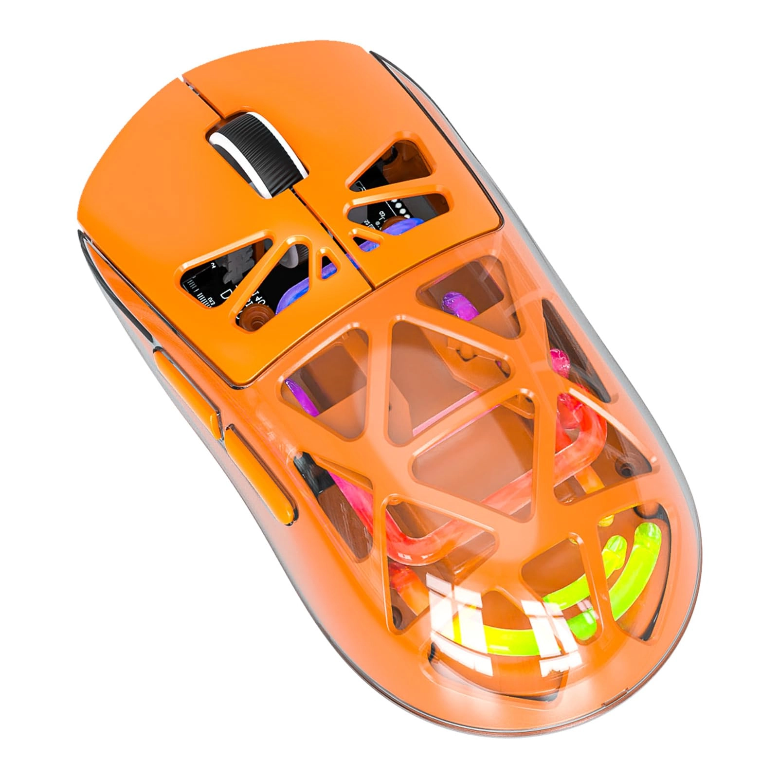 Transparent Wireless Dual-Mode Mouse - BT5.0 2.4G