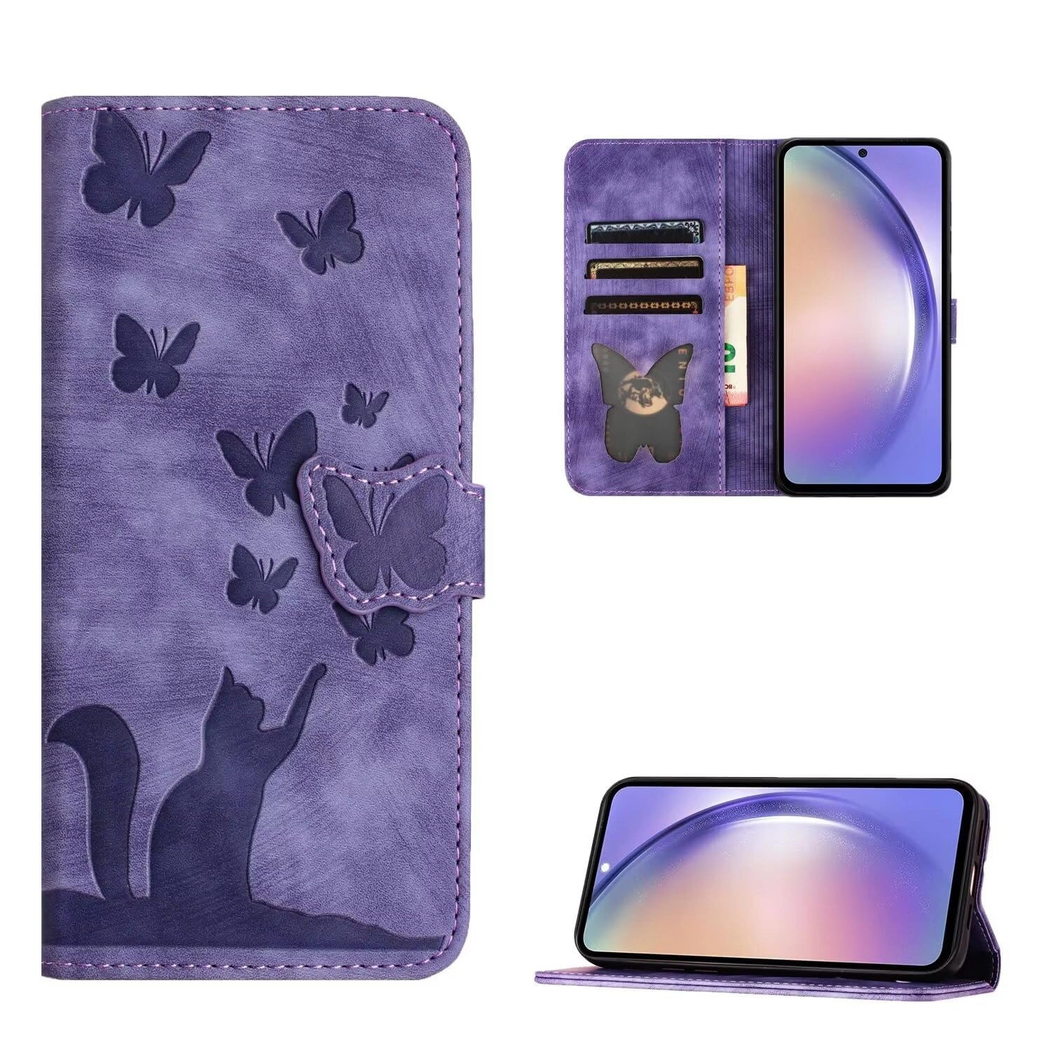 Cute Cat Case for iPhone 16 Plus