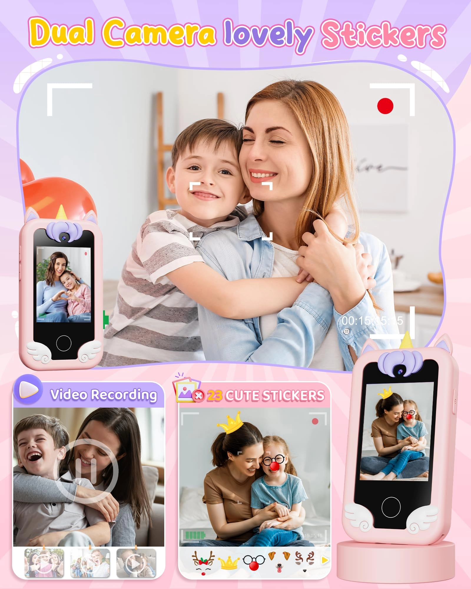 kokodi Kids Smart Phone Toy Unicorn - 3 years+
