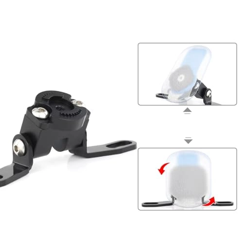Motorcycle Phone Holder - CNC Aluminum 6063-T6 black