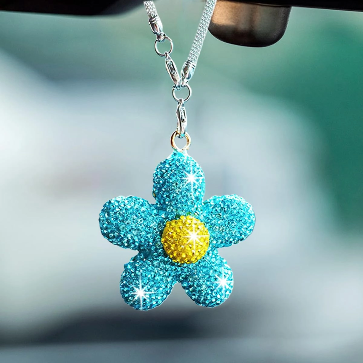 YOYLMAL Bling Daisy Flower - Resin