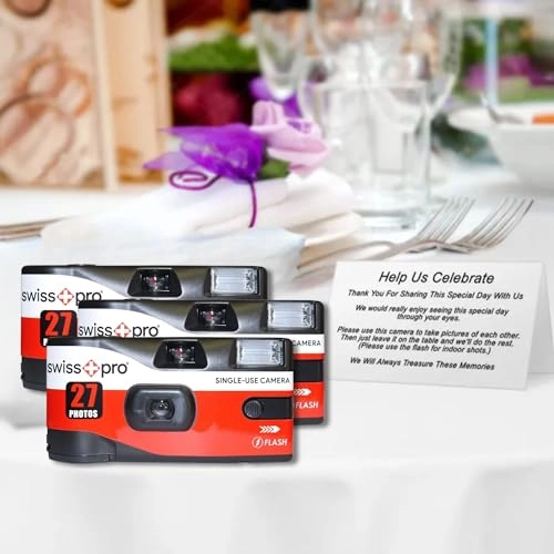 Disposable Camera - 27 Exposures ISO 400 35mm Pack