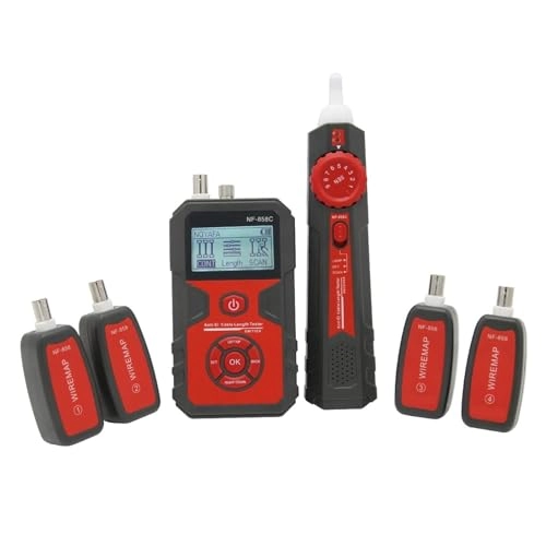 NF-858C - RJ45 BNC VFL Micro USB Cat 5 Cat 6