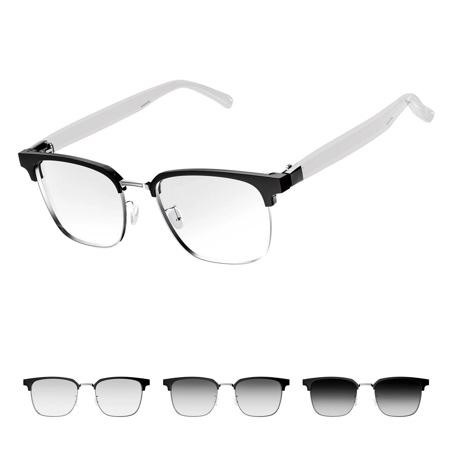 Smart Glasses - Bluetooth Touch Control Clear Lens