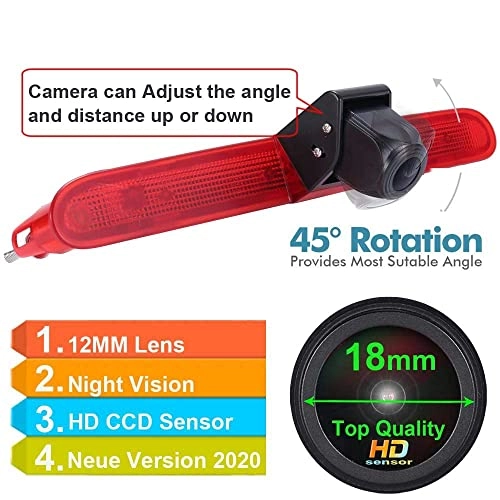 Reversing Camera - Night vision RCA 1280x720 pixels