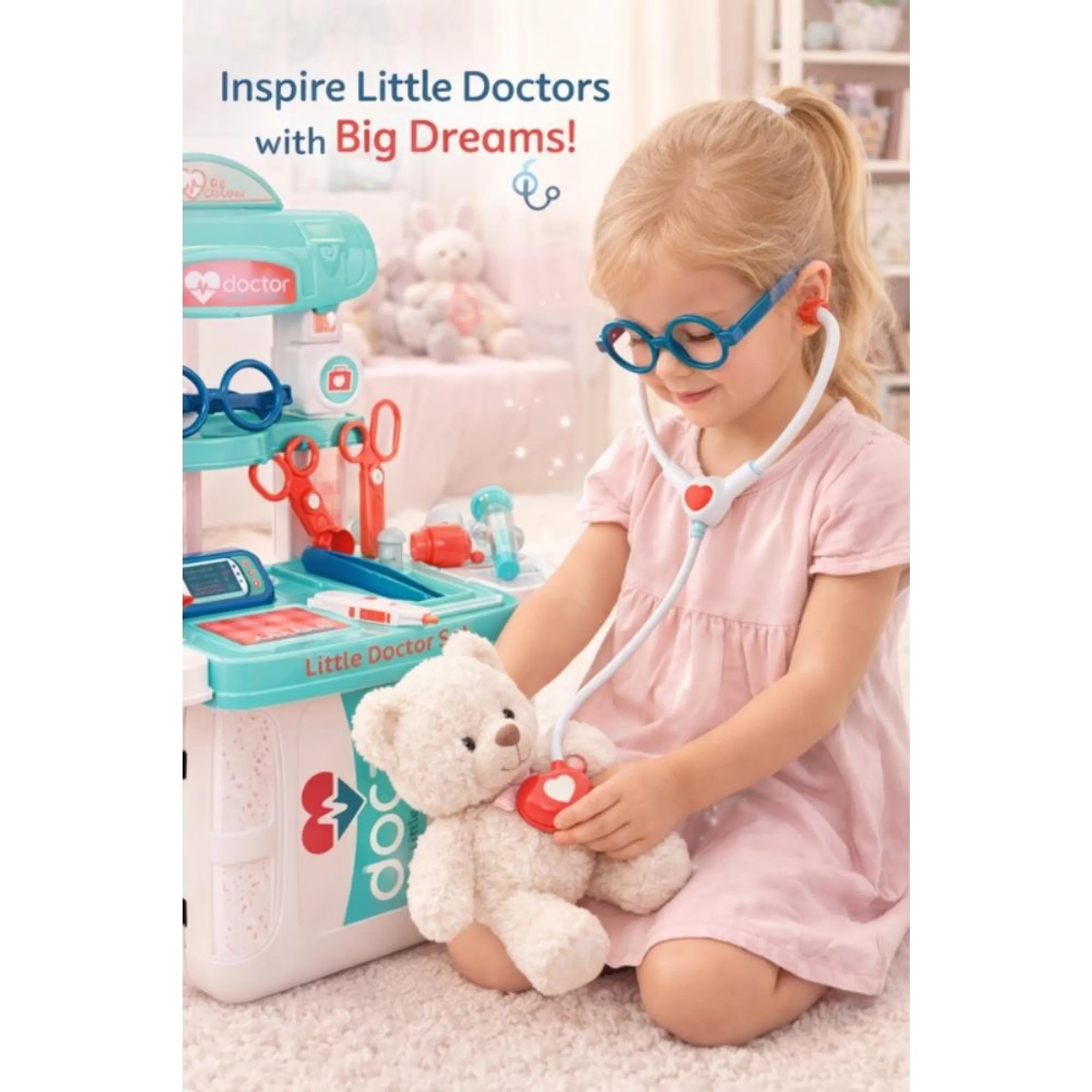 Briefcase Doctor Playset - 1 Pc (46917574-DHT_RP_75001_D)
