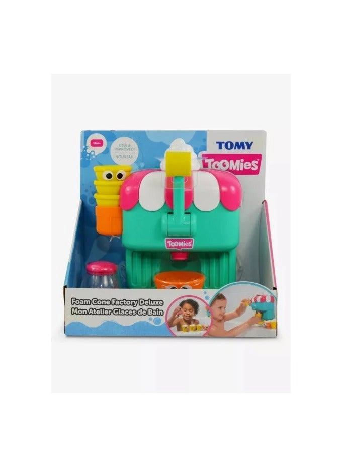 Tomy Foam Cone Factory - deluxe bath playset