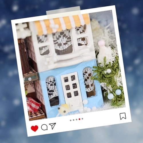 DIY Miniature Dollhouse Kit - Spring