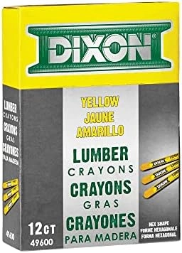 Dixon Lumber Marking Crayons - 12-Pack