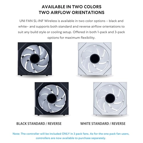 UNI FAN SL-INFINITY - 3-Pack 120mm