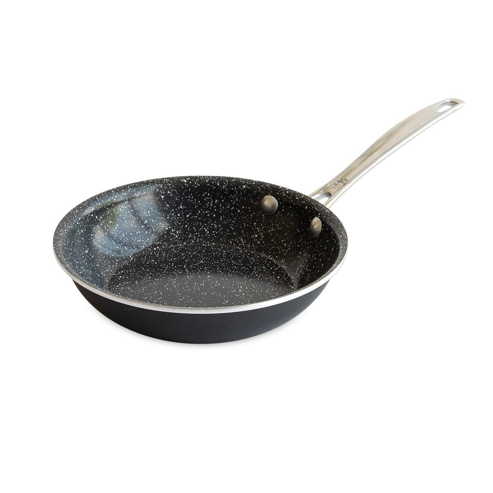 Nordic Ware Basalt Aluminum Saute Skillet - 8-Inch Nonstick Ceramic Coating