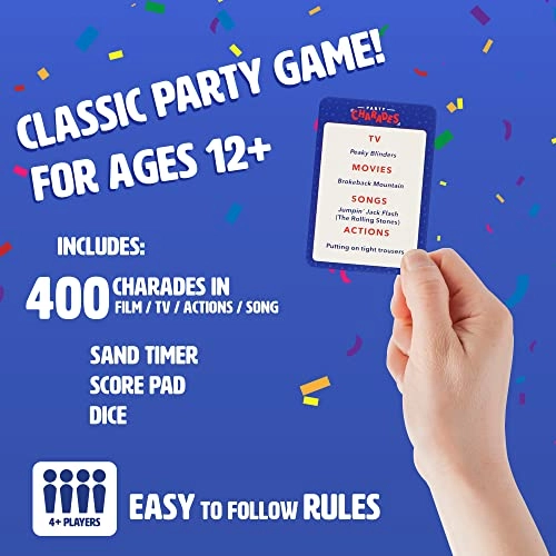 Party Charades - 200 Charades Family Card Game