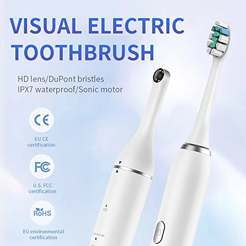 Sonic Electric Toothbrush - Rechargeable 3 Modes 2 Minute Timer