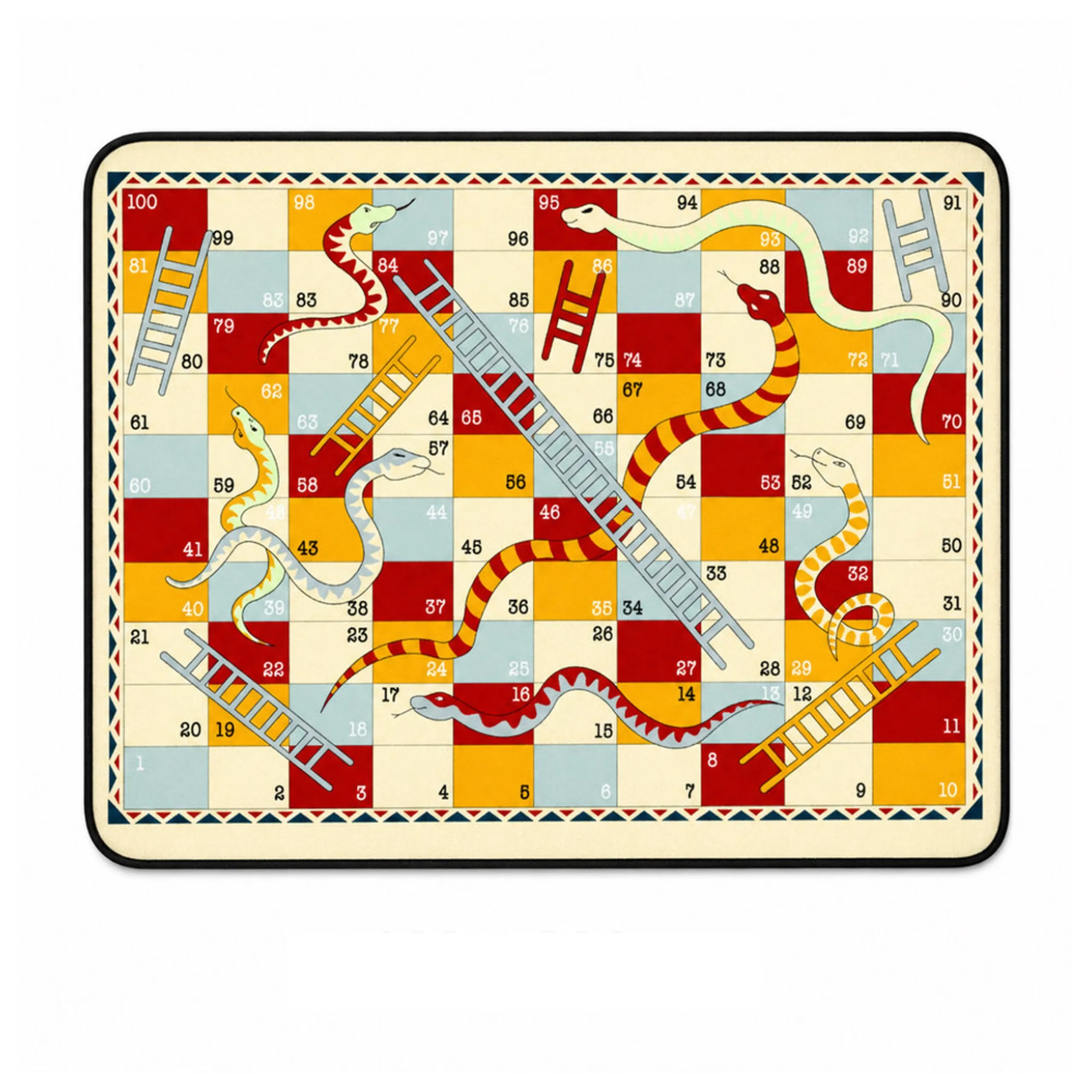 Factory Price Snakes and Ladders Cushion Play Mat - Snakes and Ladders 0 month