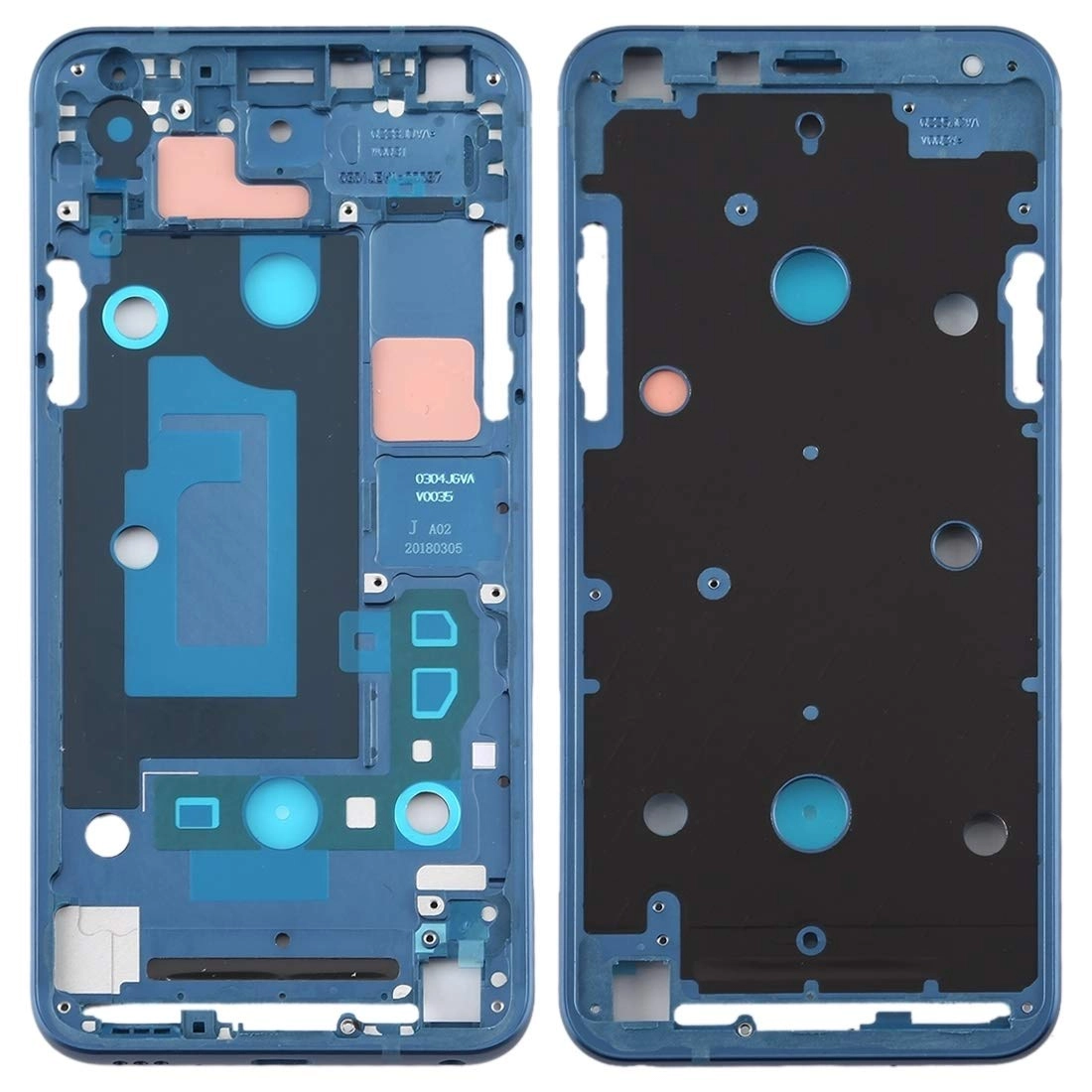 Front Housing LCD Frame Bezel Plate - LG Q7 / Q610 / Q7 Plus / Q725 / Q720 / Q7A / Q7 Alpha