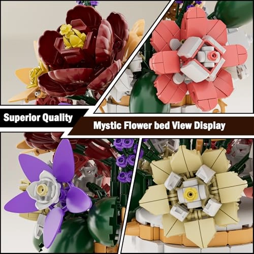 Mystery Flowers Bouquet - 903 pcs Floral