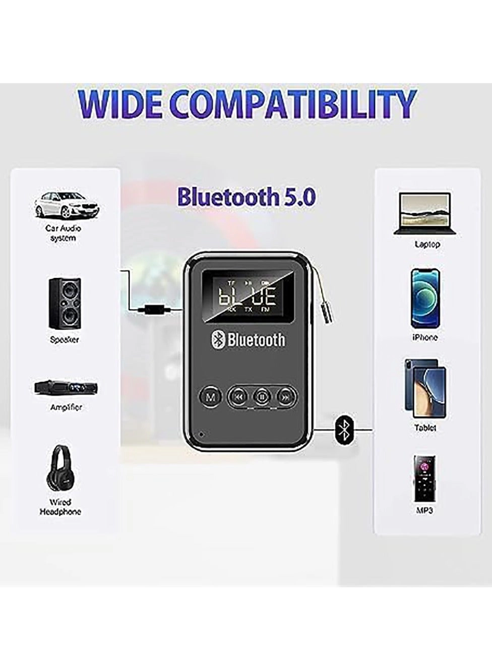 Bluetooth 5.1 Receiver for Home Stereo 5.1