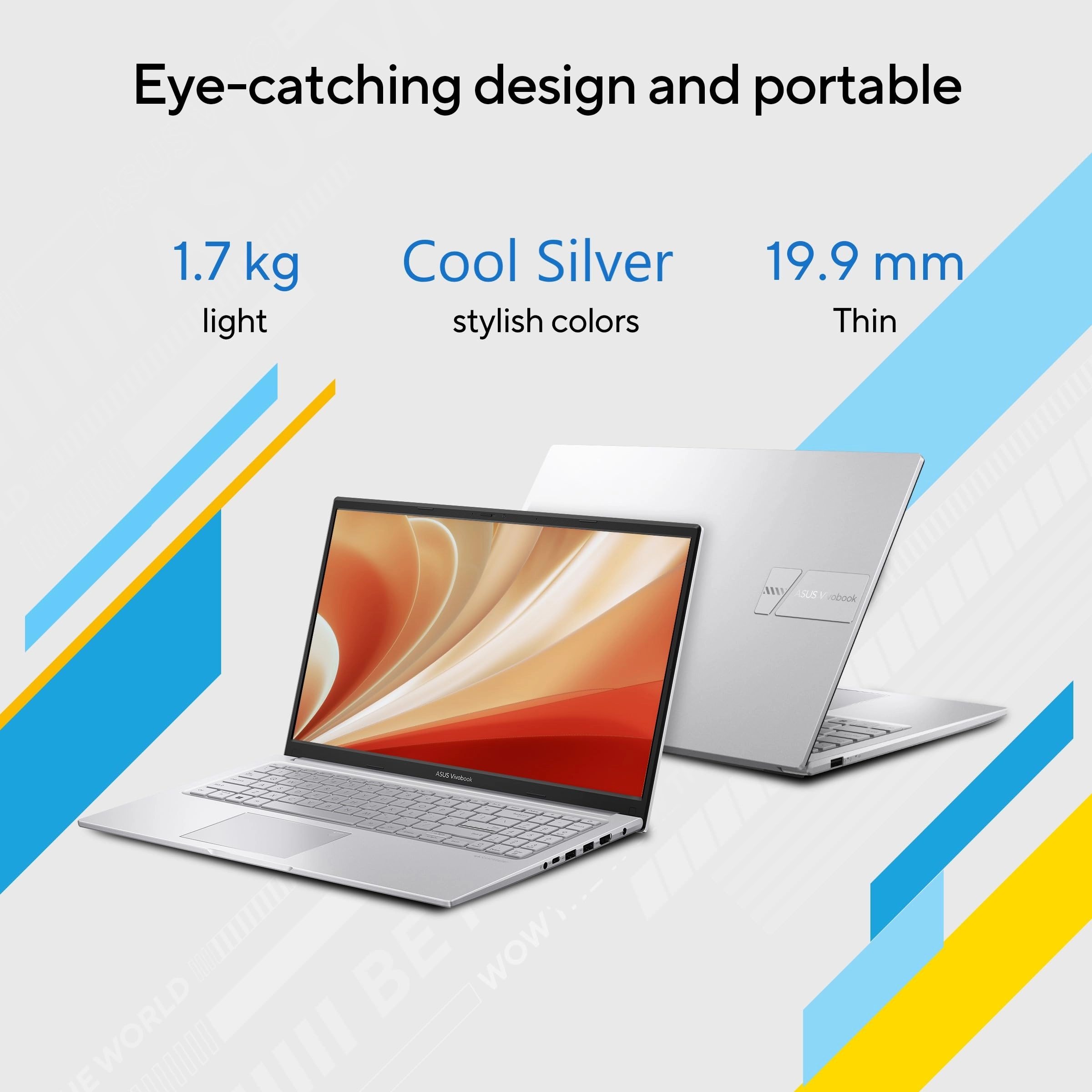Vivobook 15 X1504VAP-BQ224WS - 15.6'' Core 5 120U 16GB DDR4 512GB SSD