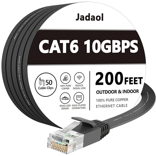 Cat 6 Ethernet Cable - 200 ft