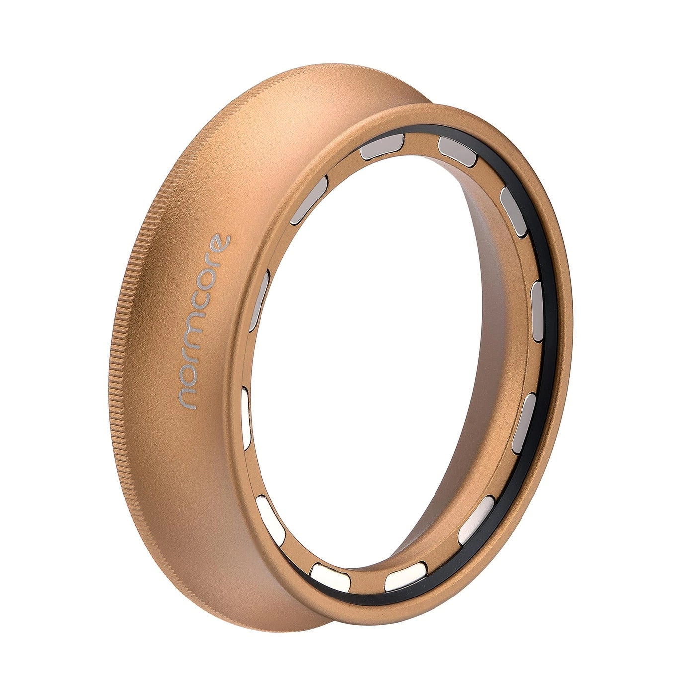 Normcore Espresso Dosing Funnel V2 - 54mm + Magnetic Dosing Ring - 18mm Anodized Aluminum + Bottomless Portafilter - 15 Neodymium Bronze
