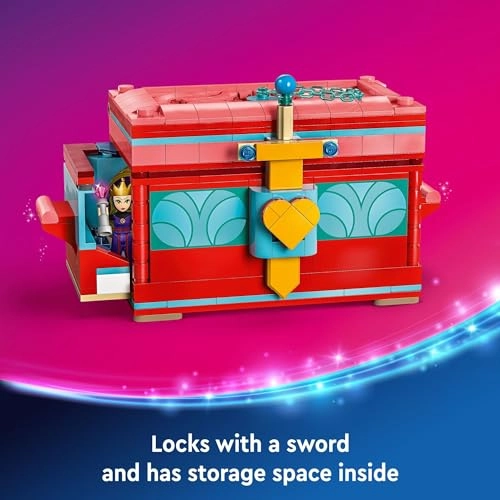 Disney LEGO Snow White Jewelry Box (43276) - Princess Toy for Kids