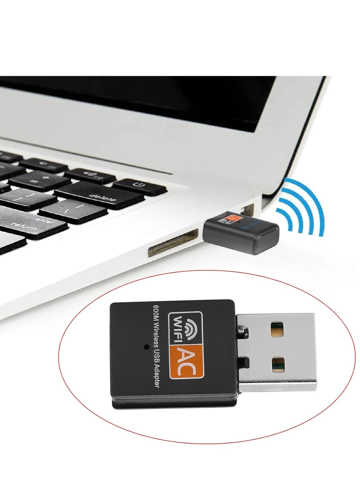 USB WiFi Bluetooth Adapter - Dual Band 2.4/5Ghz Wireless