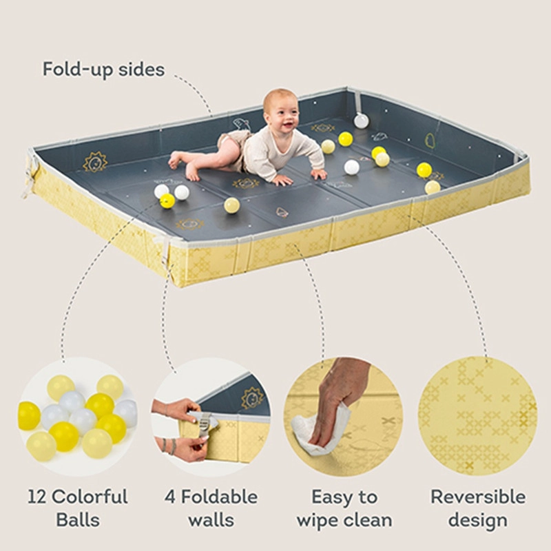 Fold'n Fun Playmat - Suitable for 0 month & above